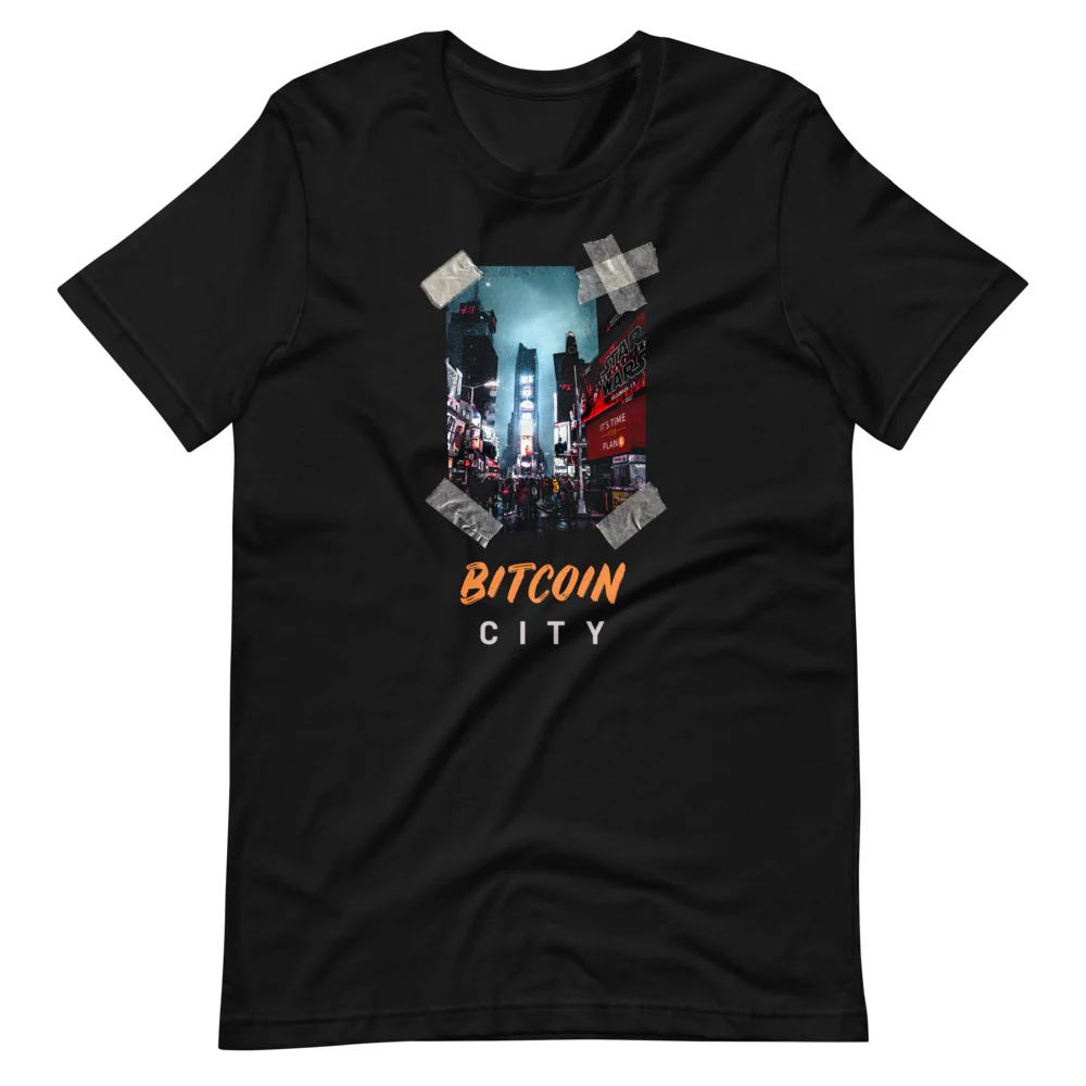 bitcoin t shirt black