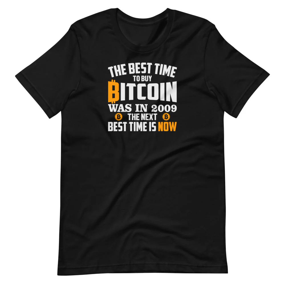 bitcoin t shirt black