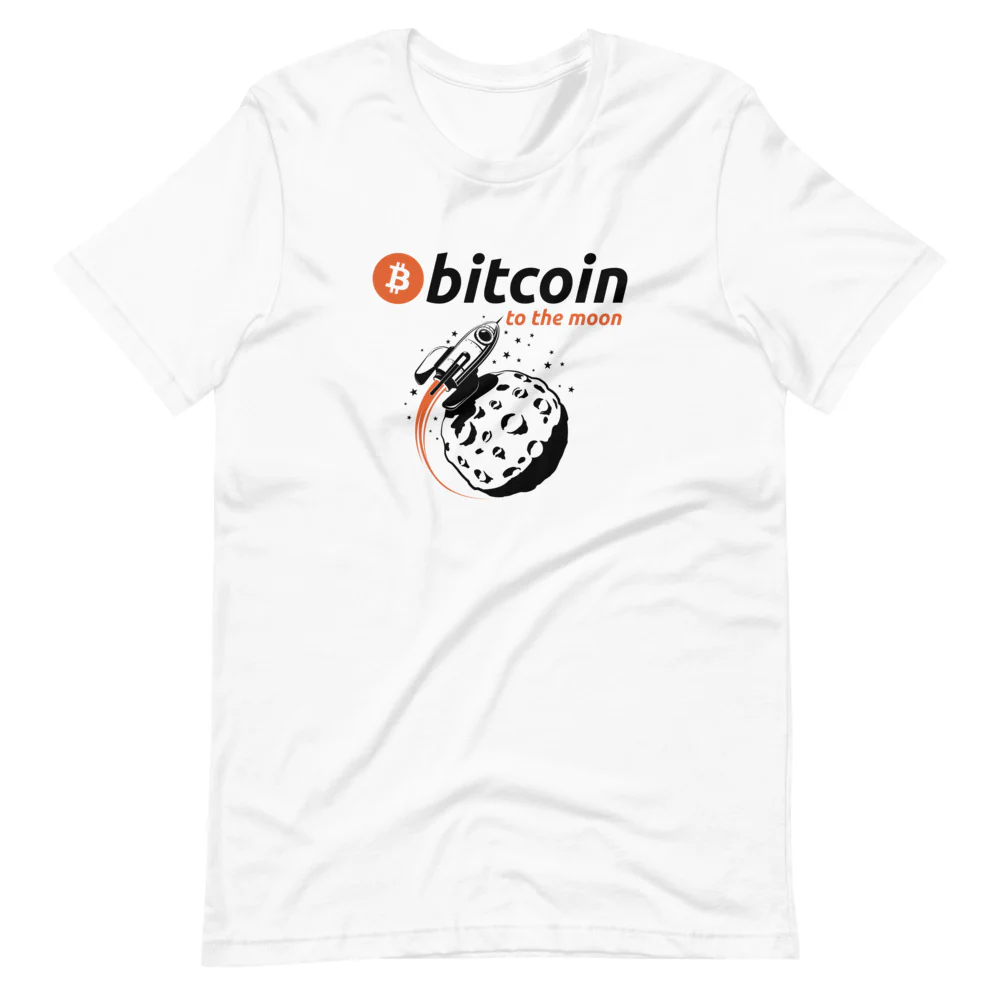 bitcoin white t shirt