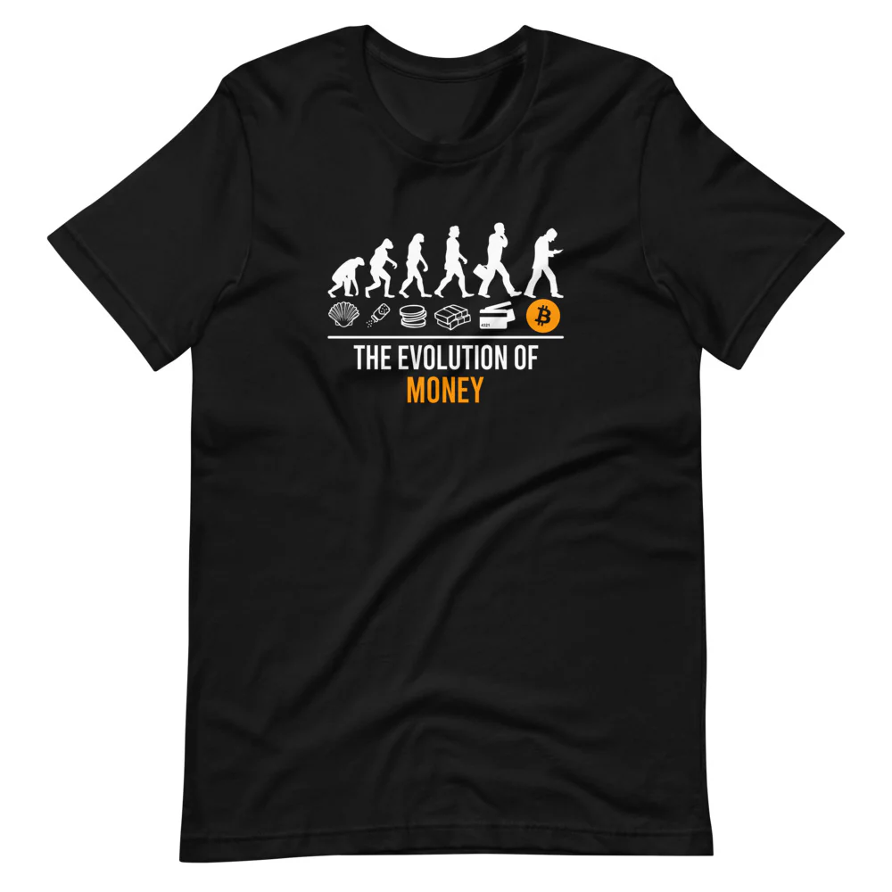 bitcoin t shirt black